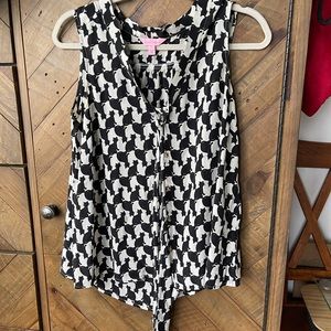 M Lilly Pulitzer fancy fest top